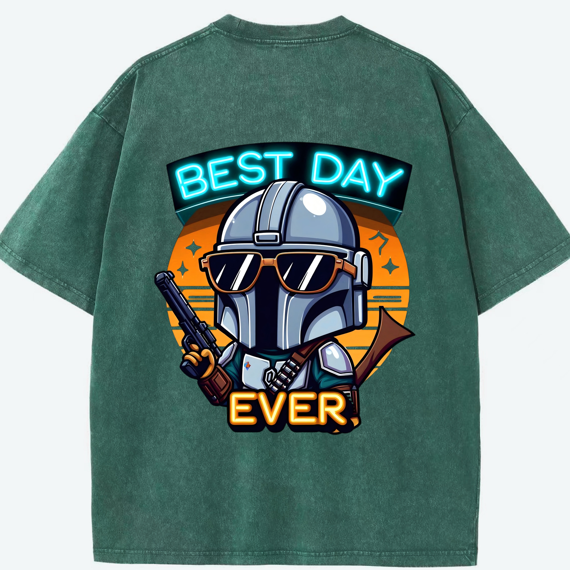 （画像用） スター・ウォーズ Star Wars 綿100% ヴィンテージ風 半袖Tシャツ（背面プリント）